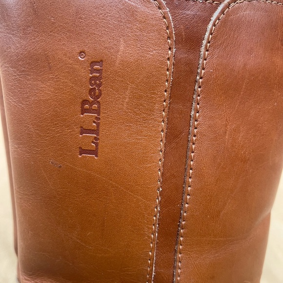 Vintage LL Bean X Blondo shearling lined mid calf leather campus boots - Picture 9 of 11